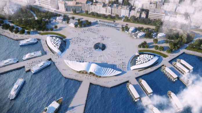 Kabataş Martı Projesi'nin İlk Etabı Açıldı