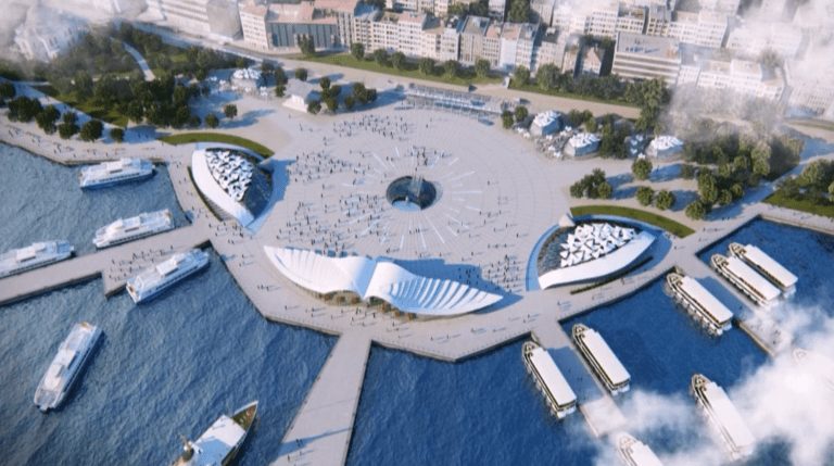 Kabataş Martı Projesi'nin İlk Etabı Açıldı