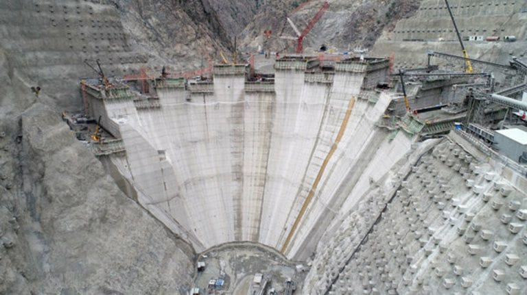 Yusufeli Barajı’nın Yüzde 27,5’i Tamamlandı