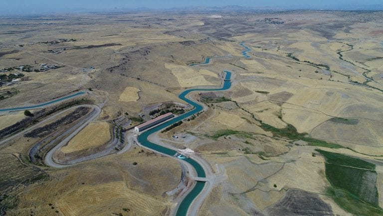 218 Kilometrelik Yapay Nehirde Sona Doğru