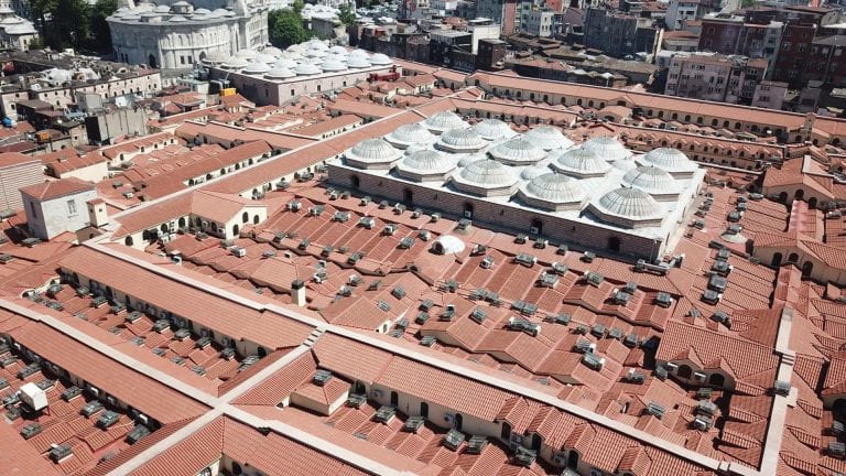 Kapalıçarşı’nın Çatısı Tamamlandı