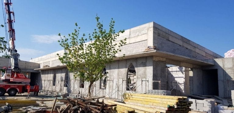 Uzuntarla Kültür Merkezi’nin Kaba İnşaatı Tamamlandı