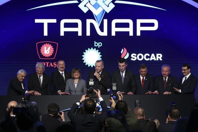 TANAP’ın Avrupa Bağlantısı Tamamlandı