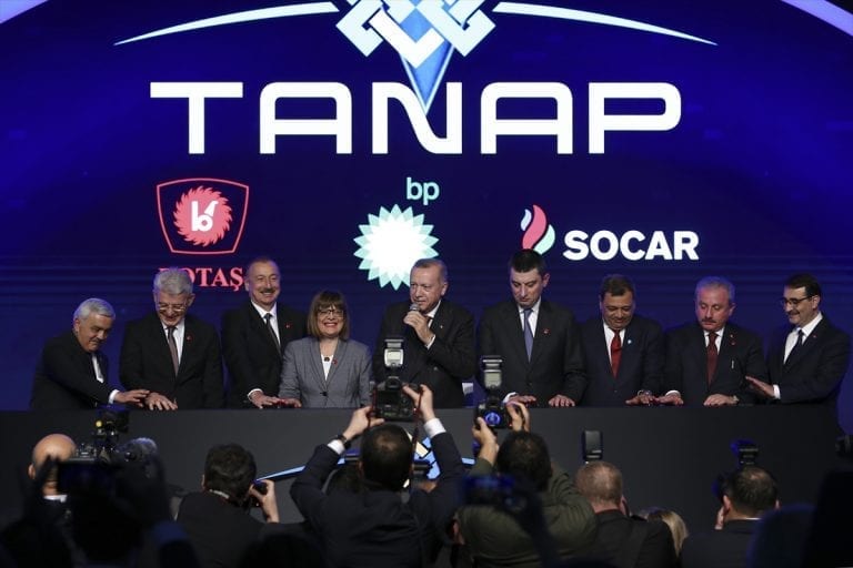 TANAP’ın Avrupa Bağlantısı Tamamlandı