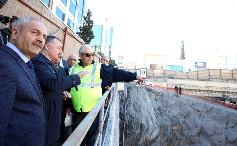 Gebze Metrosu'nda Çalışmalar Devam Ediyor