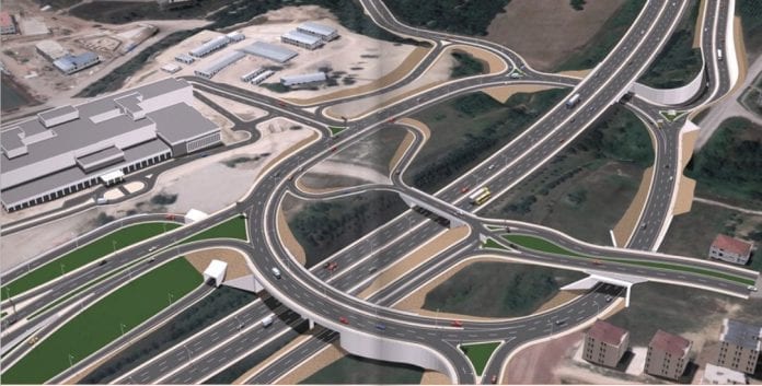 Şehir Hastanesi Çevre Yolu İnşaatı Başladı