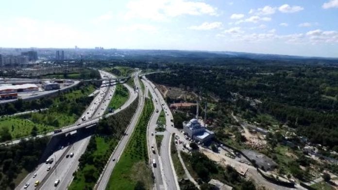 3 Katlı Büyük İstanbul Tüneli Güzergahı Havadan Görüntülendi!