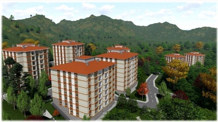 Güce'de 2. Etap TOKİ Evleri İhale Edildi