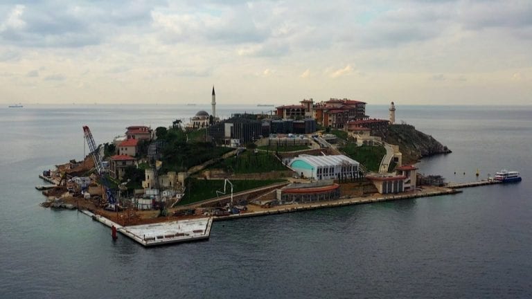 Yassı Ada Projesinde Sona Doğru! Çalışmalar Hızla Devam Ediyor, Havadan Görüntülendi…