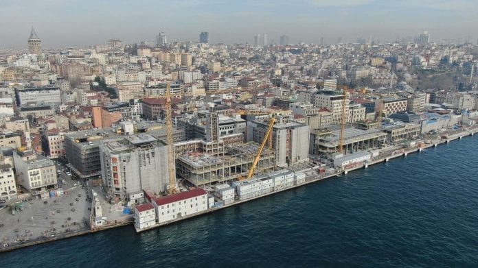 Galataport'ta Sona Doğru... İlk Kruvaziyer Gemi Nisan'da Geliyor
