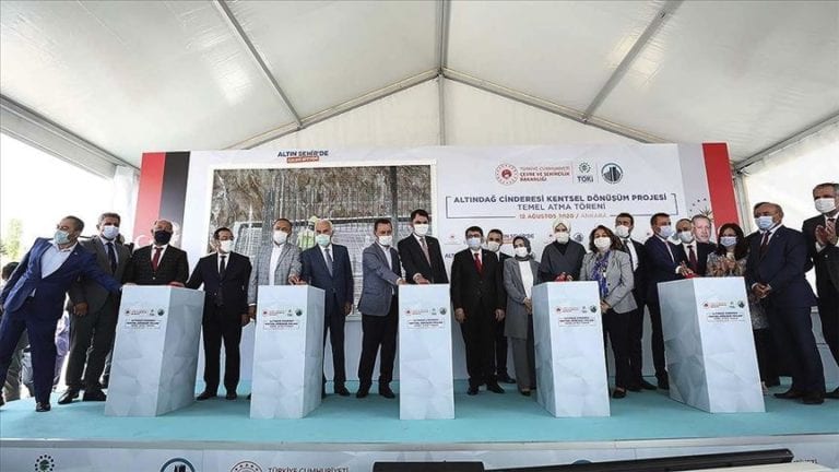 Cinderesi Kentsel Dönüşüm Projesi'nin Temeli Atıldı!