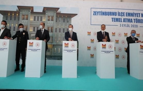 Zeytinburnu İlçe Emniyet Müdürlüğü Binasının Temeli Atıldı!