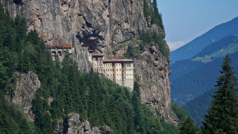 Sümela Manastırı’nda Restorasyon Çalışması