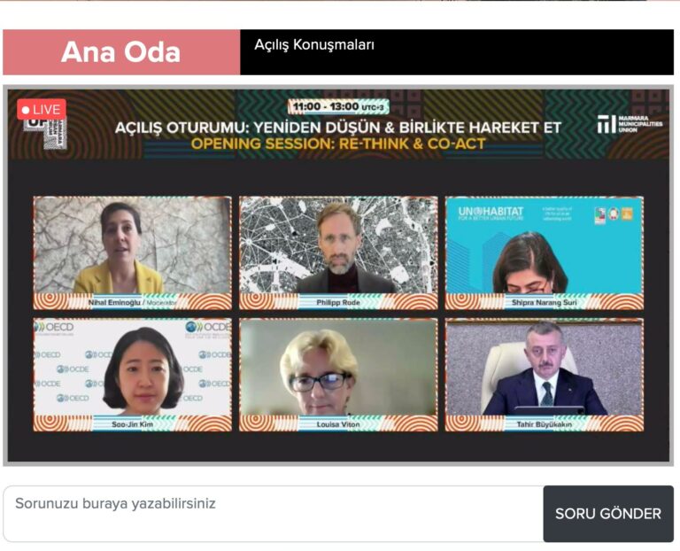 Marmara Urban Forum, Dünyanın En Büyük Online Kent Forumu Unvanını Aldı