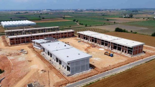 Manavgat Toptancı Hal Projesinde İnşaat Çalışmaları Hızla Devam Ediyor