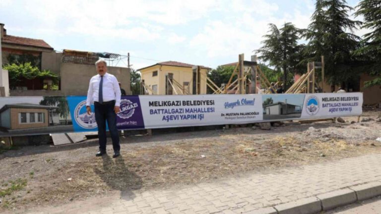 Melikgazi Aşevi Projesi Tamamlanmak Üzere