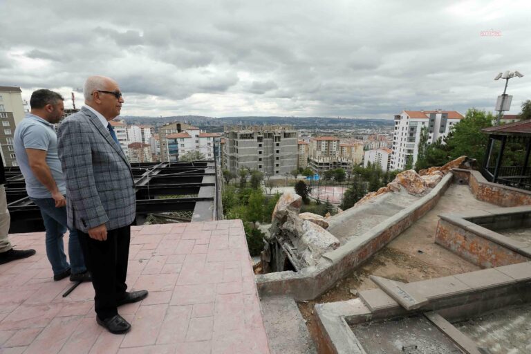 Ankara, Yenimahalle’de Park Çalışmaları Hızla Devam Ediyor