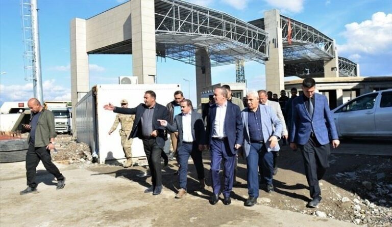 Türkgözü Sınır Kapısı’nda İnşaat Çalışmaları Sürüyor
