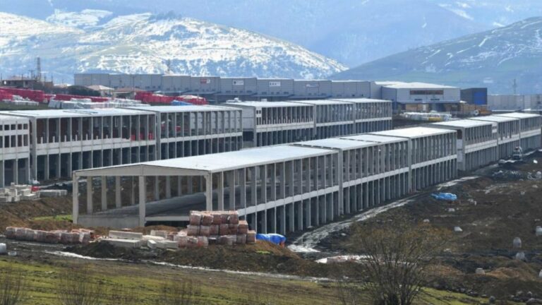 Toybelen Sanayi Sitesi İnşaatı Devam Ediyor