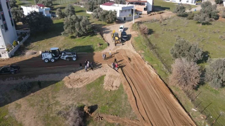 Nazilli’de Yol Çalışmaları Hızla Sürüyor