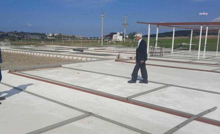 Arsuz Belediyesi’nin Yeni Hizmet Binası İnşaatı Sürüyor