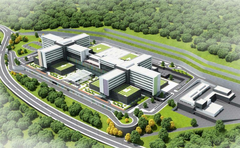 Samsun Şehir Hastanesi’nin Kaba İnşaatında Sona Gelindi