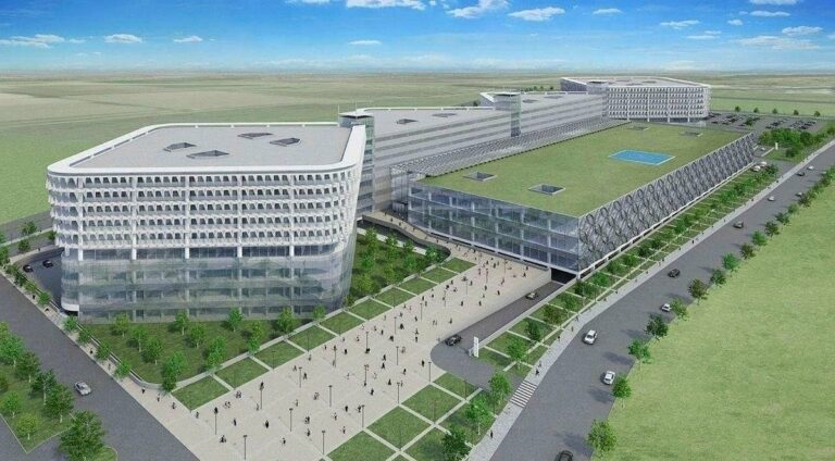 Aydın Şehir Hastanesi’nde İnşaat Çalışmaları Hızla Sürüyor