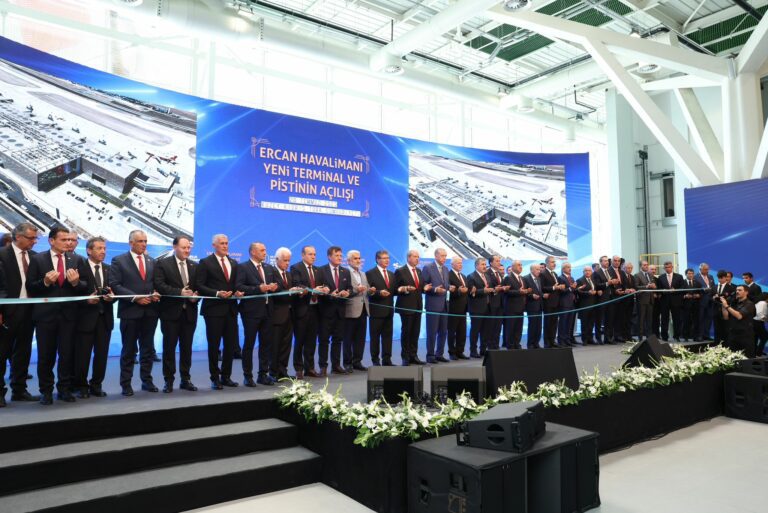 Ercan Havalimanı Hizmete Açıldı