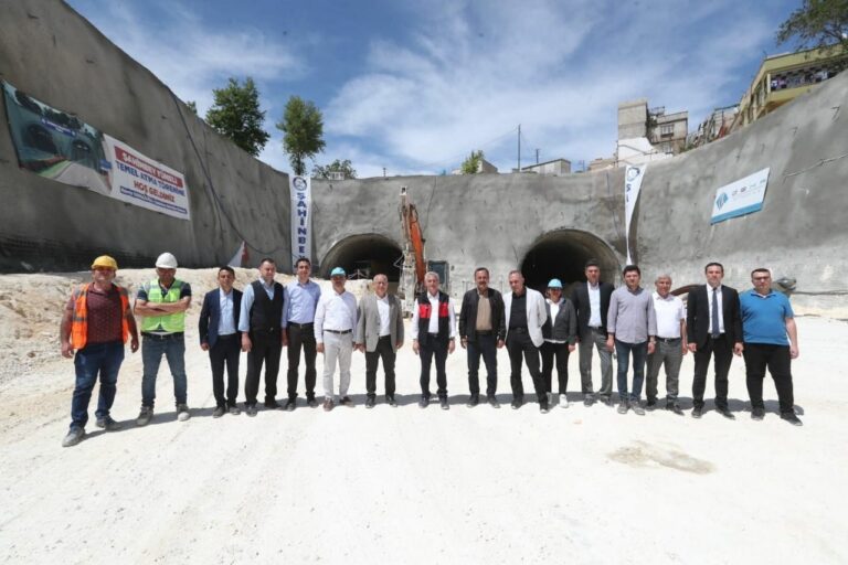 Şahinbey’de Tünel Çalışmaları Devam Ediyor