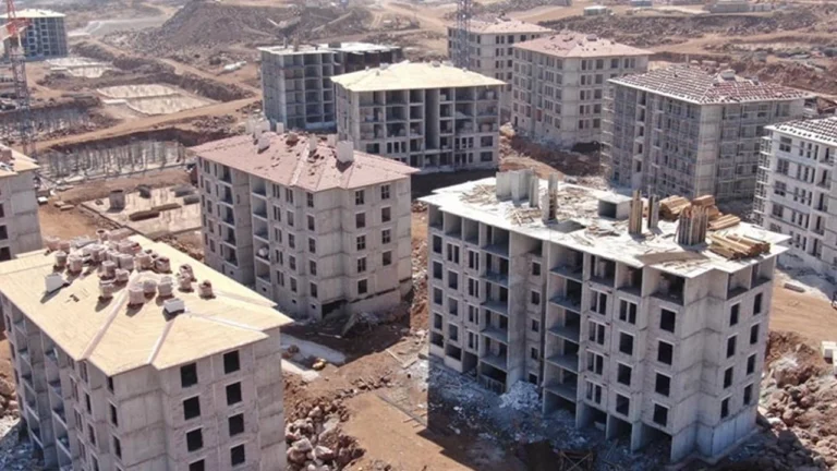 Gaziantep Deprem Konutları Yıl Sonu İtibarıyla Teslim Edilecek