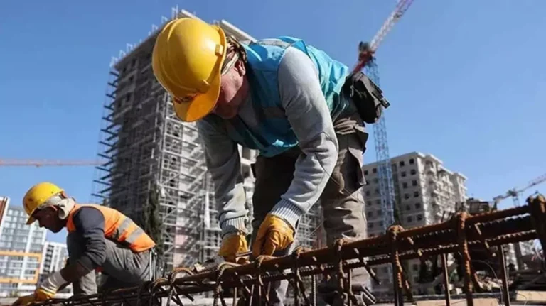 İnşaat Sektöründe Çalışan Sayısı Yüzde 12,6 Arttı