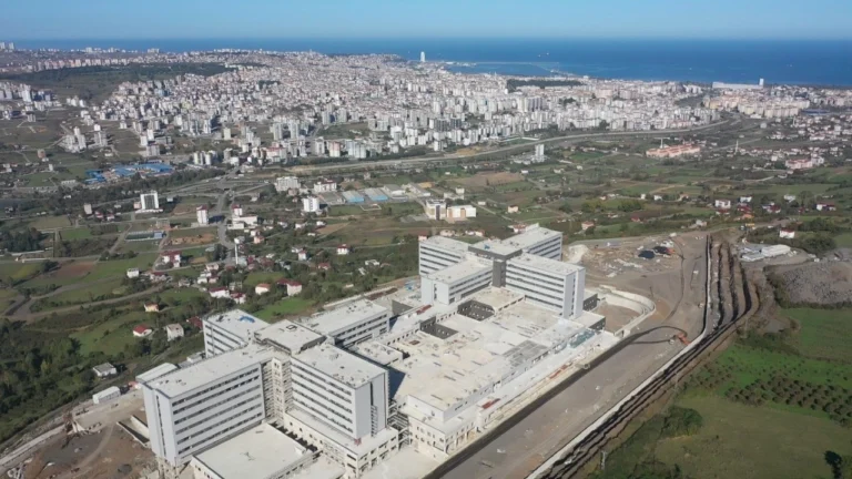 Samsun Şehir Hastanesi’nde Yüzde 85 İlerleme Kaydedildi