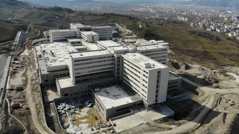 Ordu Şehir Hastanesi Yüzde 93 Tamamlandı