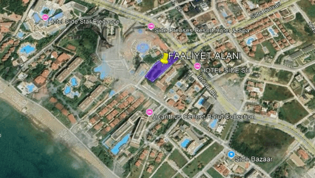 Manavgat’a 358 milyon liraya 5 yıldızlı otel yapacak