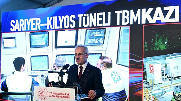 Sarıyer Kilyos Tüneli’nde kazı çalışmaları başladı!