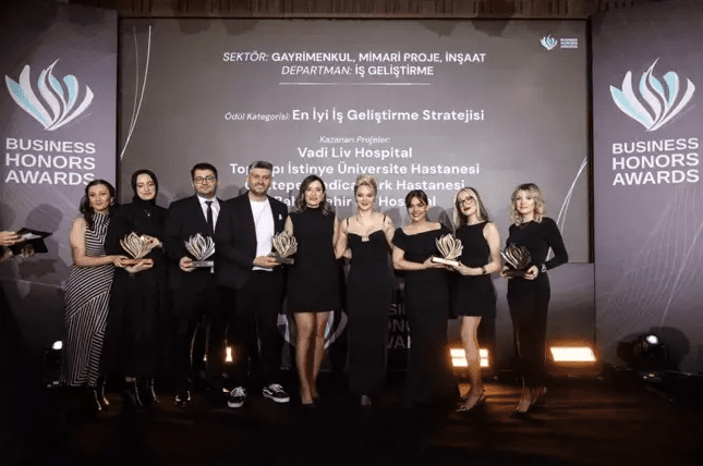 Vivin İnşaat, Business Honors Awards’ta 5 Ödül Kazandı