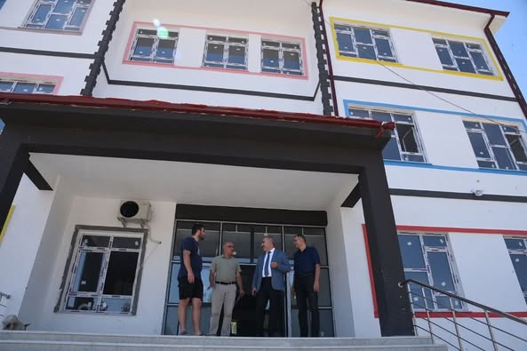 Balıkesir’de Okul İnşaatı Devam Ediyor: Yeni Eğitim Yuvası Tamamlanmaya Yaklaşıyor