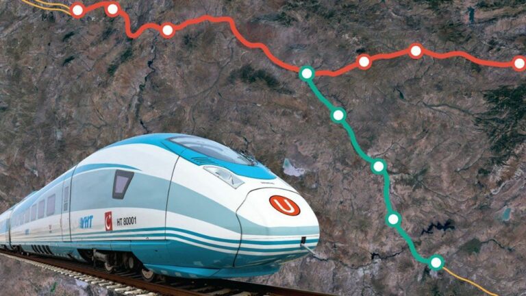 Ankara-Yerköy-Kayseri Hızlı Tren Hattı’nda inşaat tam gaz sürüyor! 7 saatlik seyahat süresi 2 saate düşecek