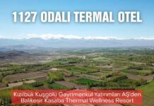 Balıkesir’de 1127 odalı termal otel yapılacak