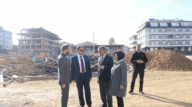 Kütahya’da devam eden eğitim yatırımlar yerinde incelendi