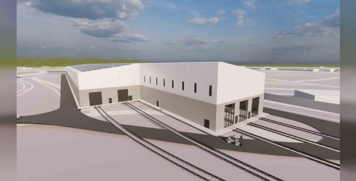 Türkiye’nin ilk hızlı tren fabrikası için inşaat çalışmaları başladı