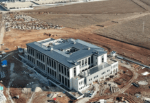 Batman Üniversitesi Diş Hekimliği Hastanesinde inşaat hızla ilerliyor