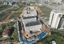 Çayırova Spor Lisesi’nde İnşaat Çalışmaları Hızla Sürüyor