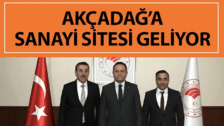 Akçadağ’a Sanayi Sitesi Geliyor