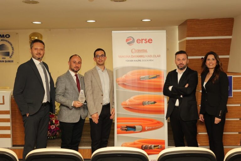 Erse Kablo, Samsun Elektrik Mühendisleri Odası ile “Mühendislik Yangını Önler” Teknik Semineri’nde Buluştu
