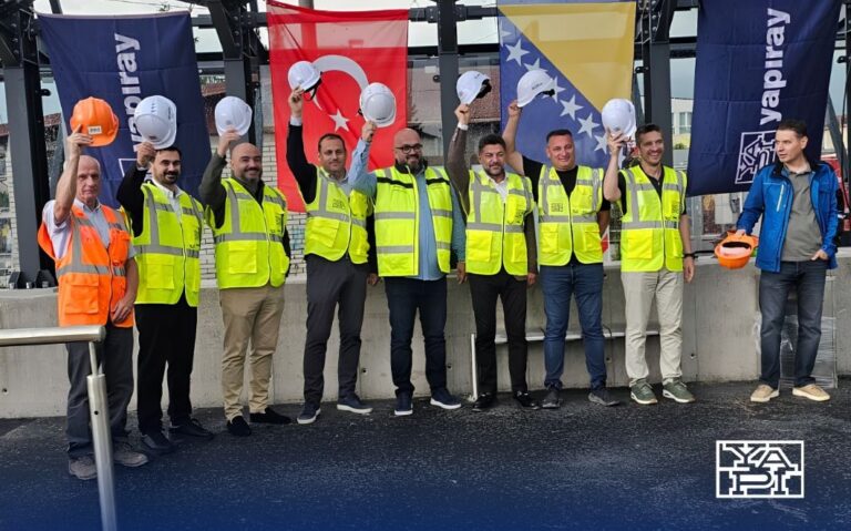 Yapı Merkezi-Yapıray Konsorsiyumu, Bosna-Hersek Ilidza–Hrasnica Tramvay Hattı Projesi’nde İlk Test Sürüşünü Gerçekleştirdi