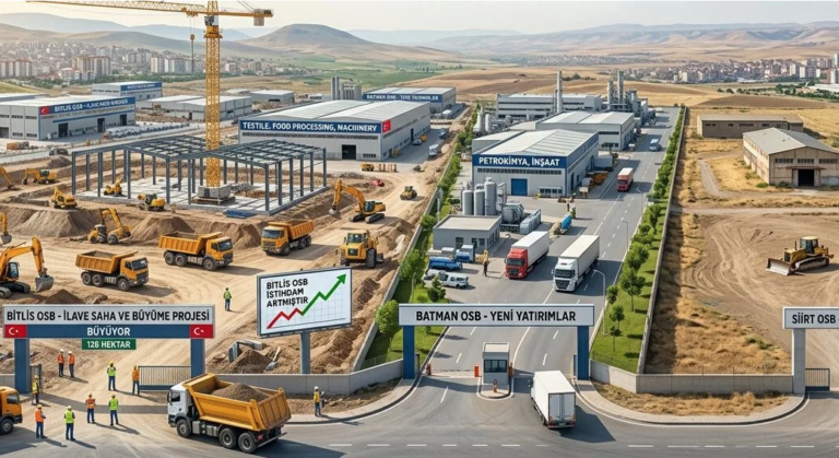 Bitlis OSB’ye yeni yatırımlar yapıldı!