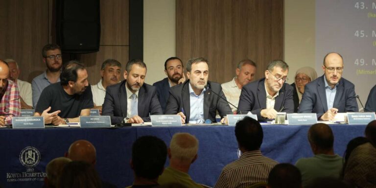 Konya’da inşaat sektörünün gündemi KTO’da ele alındı