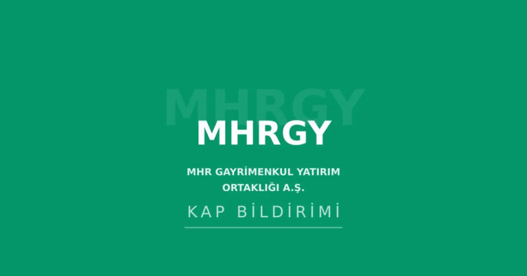 MHR GMYO, Çekmeköy villa projesi için Aramis-QC İnşaat ile sözleşme imzaladı