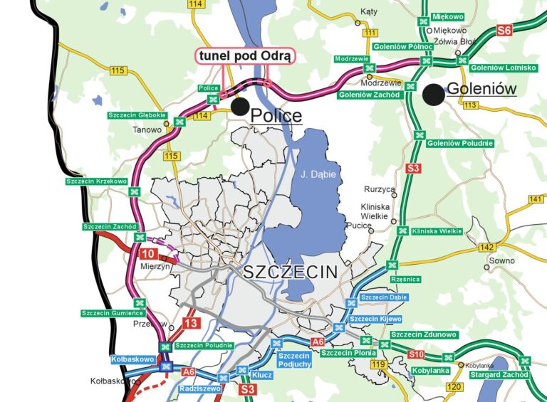 Doğuş İnşaat Konsorsiyumunun Polonya’da Üstlendiği S6 Szczecin Batı Çevre Yolu Projesi Police-Goleniow Bölümü için Çalışmalar Devam Ediyor